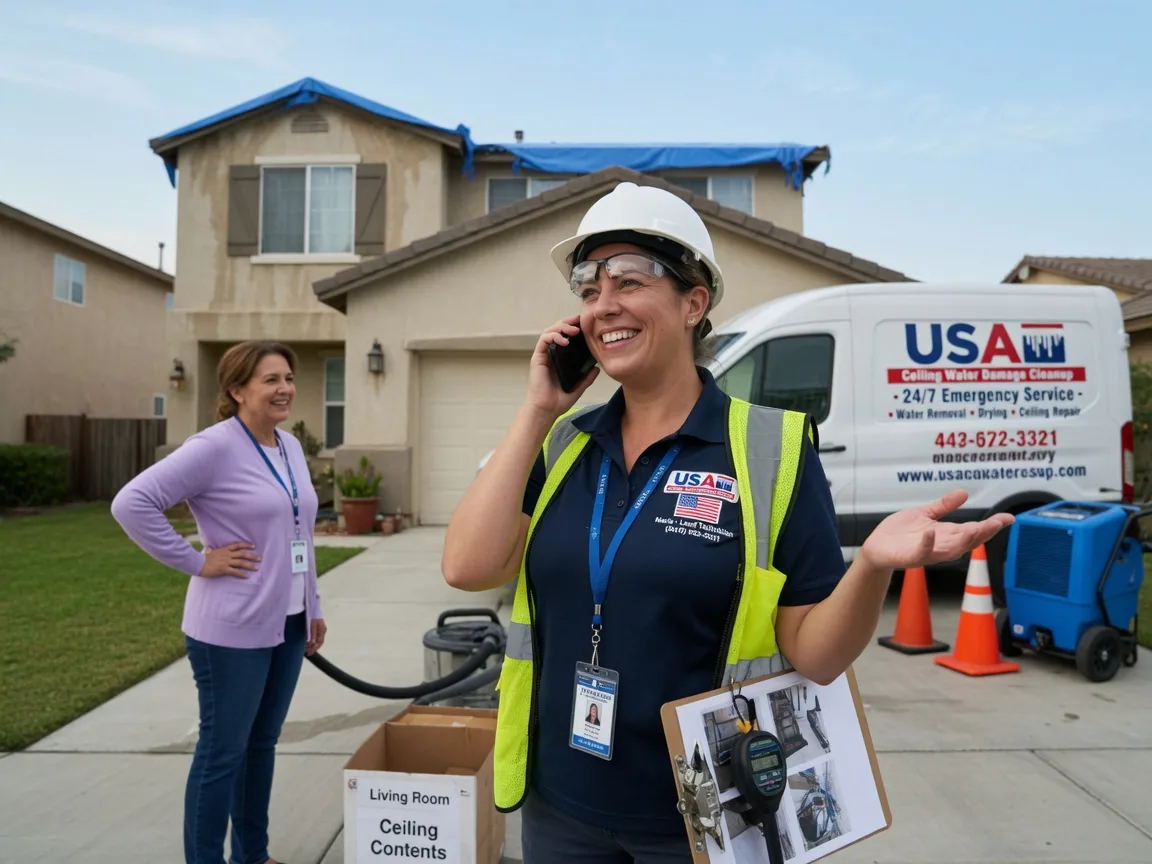 Ceiling Water Damage Restoration Saucier, MS FAQs